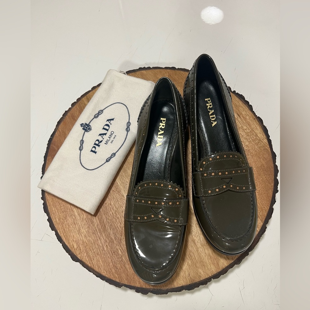 Prada Patent Leather Loafers - Picture 2 of 6